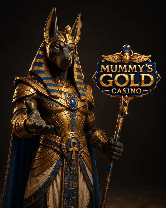 Mummys Gold mascot artwork